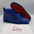 NEW Authentic Christian Louboutin Crystal Strass Sneakers Mens Size 44 EU; 11 US
