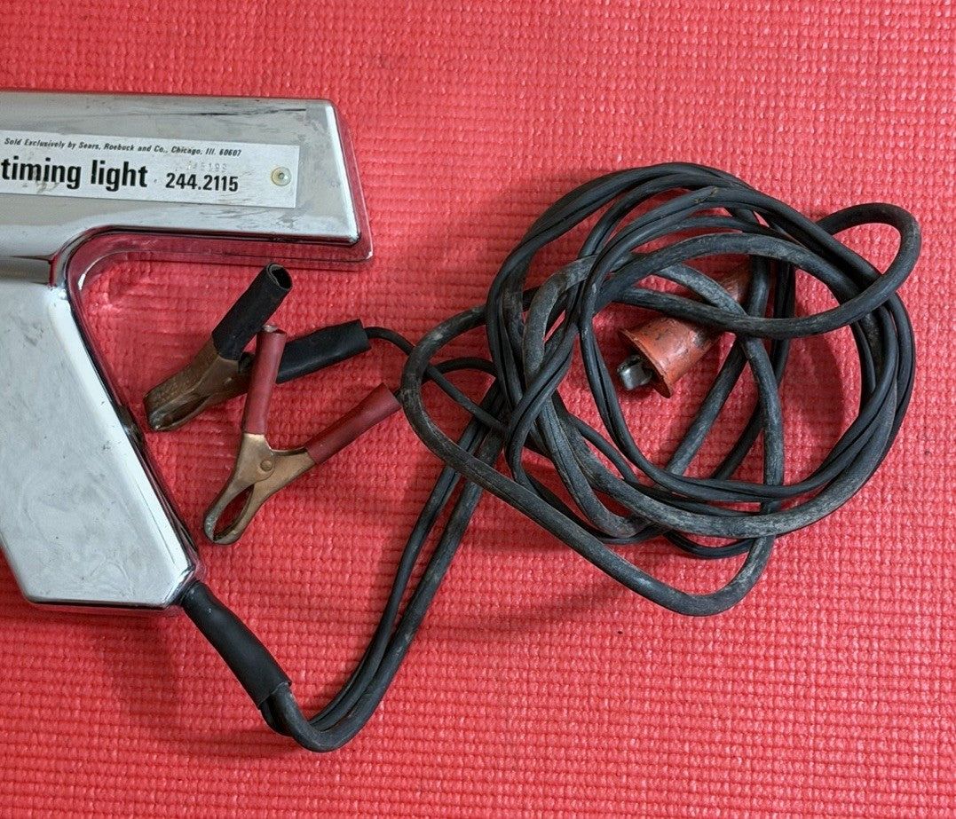 Vintage Sears Roebuck and Co. Penske Automotive Timing Light - Model 244.2115