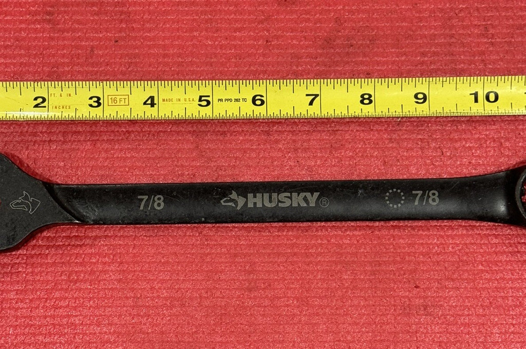 Husky Tools 7/8” SAE Universal Combination Wrench Black