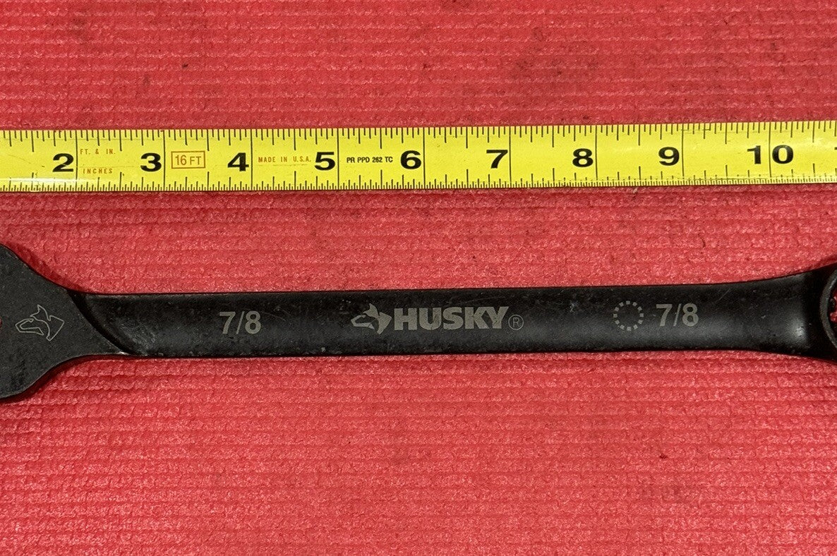 Husky Tools 7/8” SAE Universal Combination Wrench Black