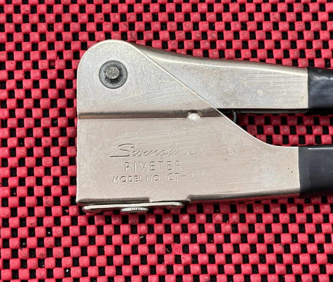 Swingline Riveter CT-2 Vintage Made In USA N8