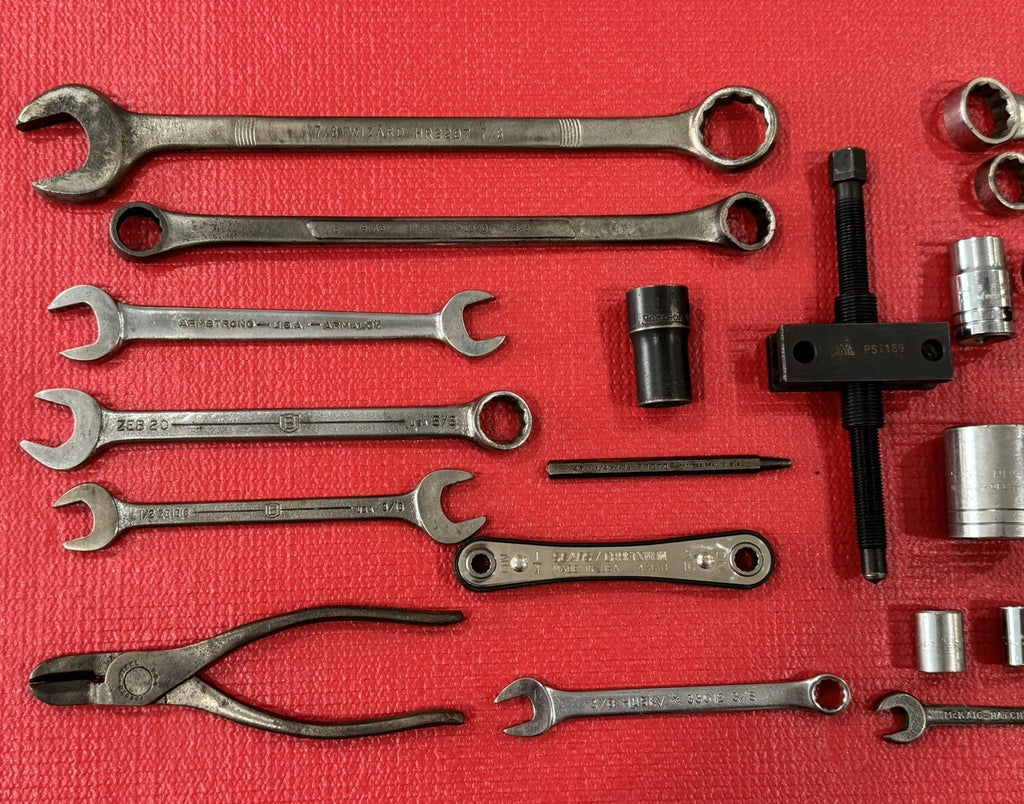 Vintage Lot of 30 USA Tools- Snap-on,Mac,Craftsman,Proto,Westline,Wizard,Bonney