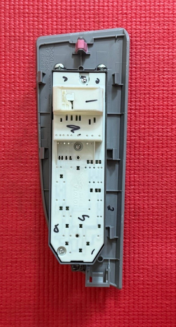 2008-2013 Toyota Highlander Master Power Window Lock Switch OEM 74232-48070