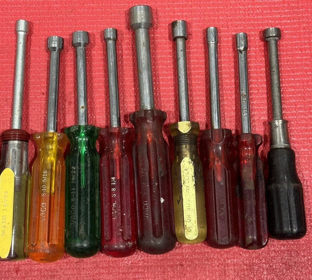 Stanley,Vaco,Craftsman,Doit & More 18 Pc Nut Driver Screwdriver Set ALL USA Lot