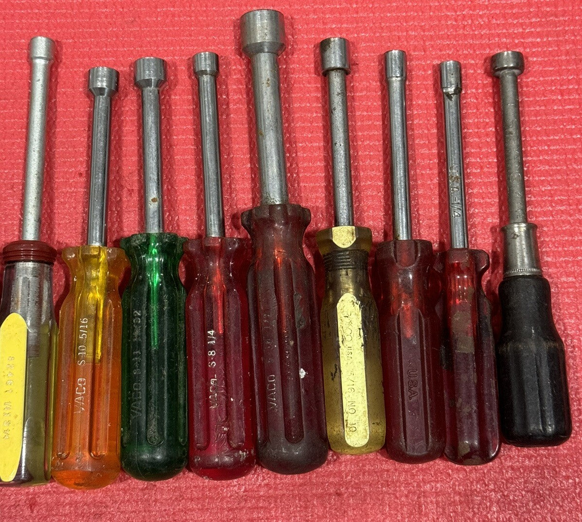 Stanley,Vaco,Craftsman,Doit & More 18 Pc Nut Driver Screwdriver Set ALL USA Lot