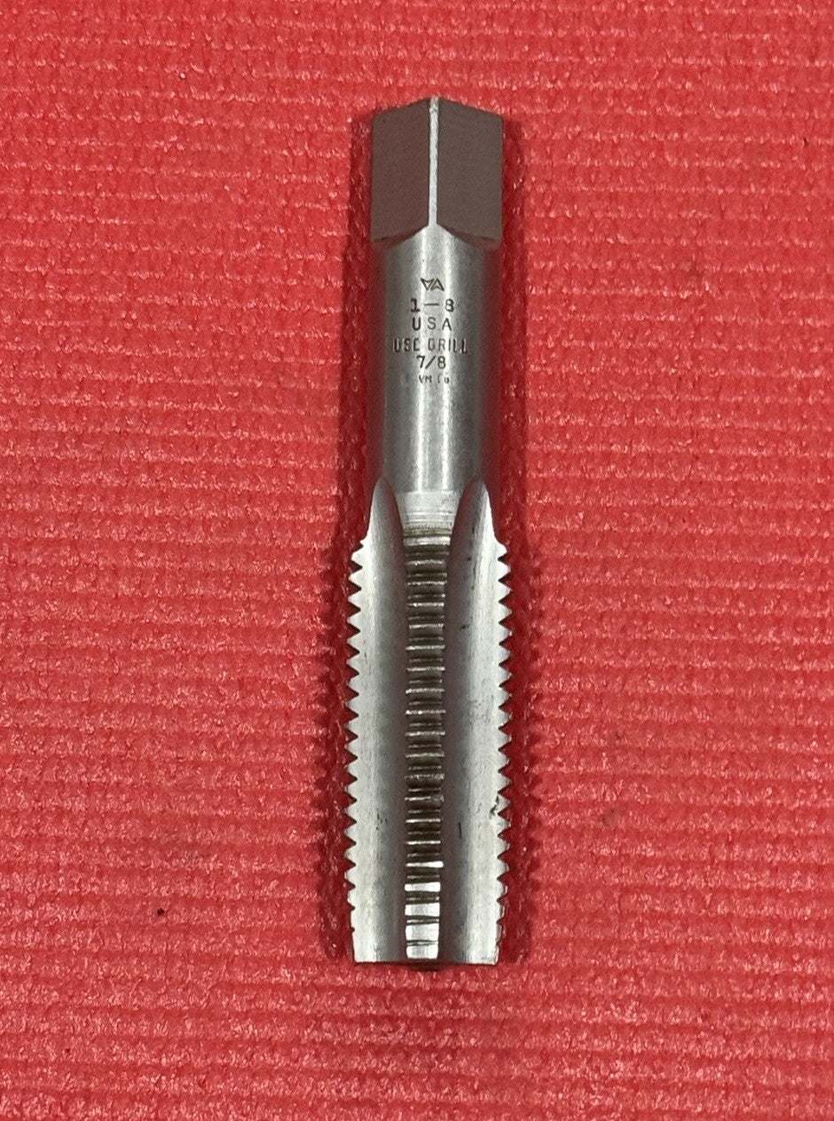 Vermont American Hand Tap 1-8 , 7/8  Flute Tap Made In USA