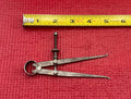 Vintage The L. S. Starrett Co Caliper Divider 4.5" Made In USA