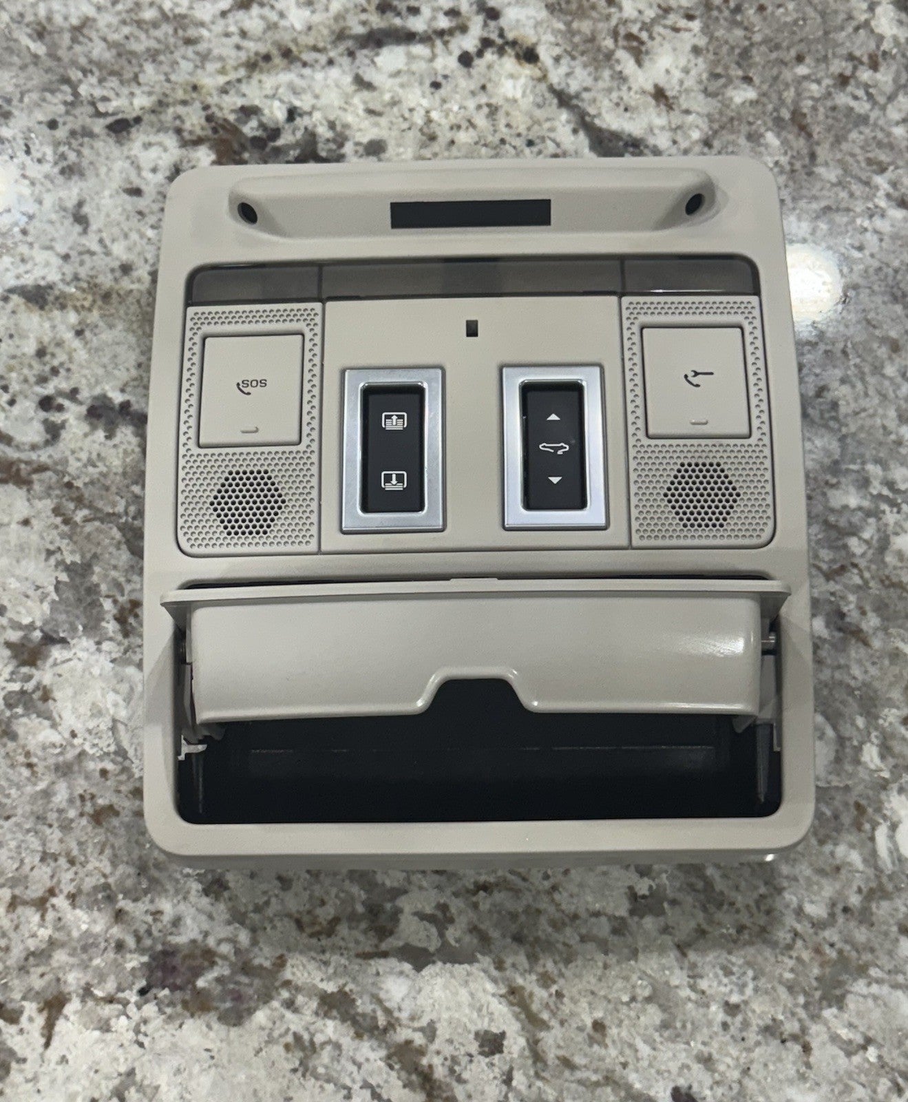 2017-2019 Jaguar XE XF Overhead Dome Map Light Assembly Sunroof Switch OEM