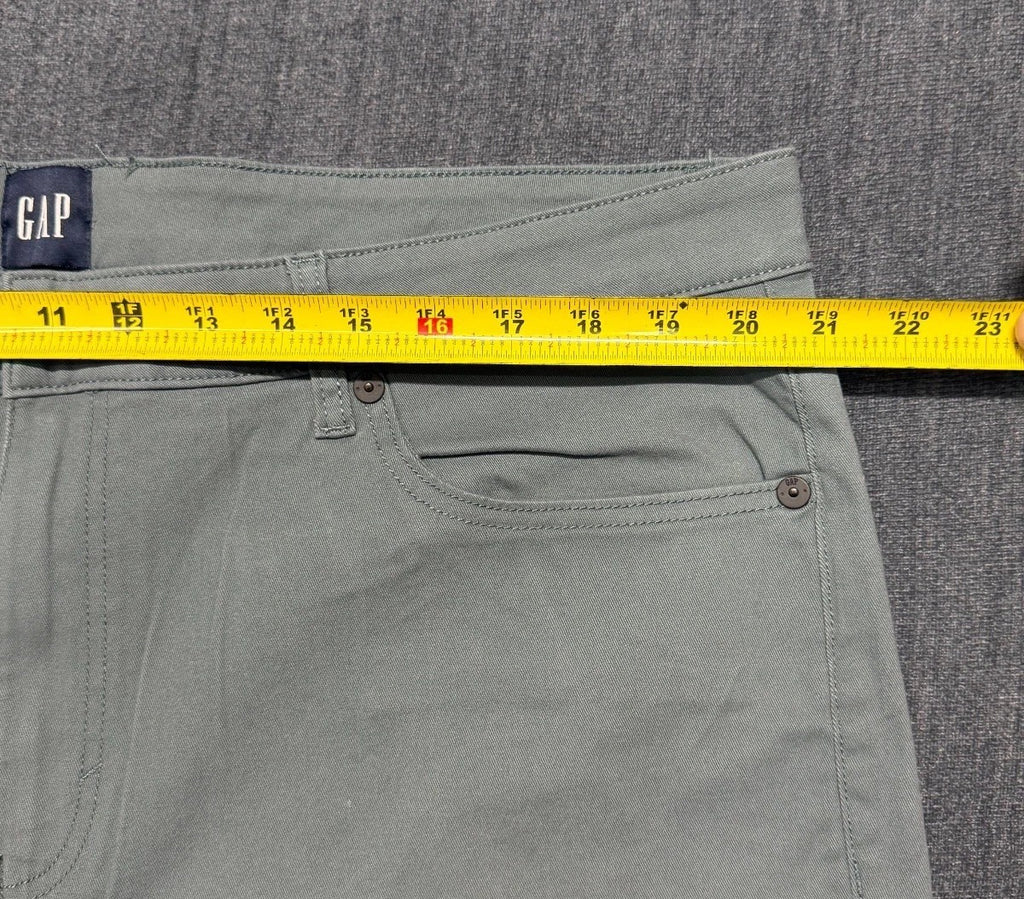 NWT Gap Slim Fit Stretch Twill Pants Men's 40X30 Blue Zip-Fly Classic 5-Pockets