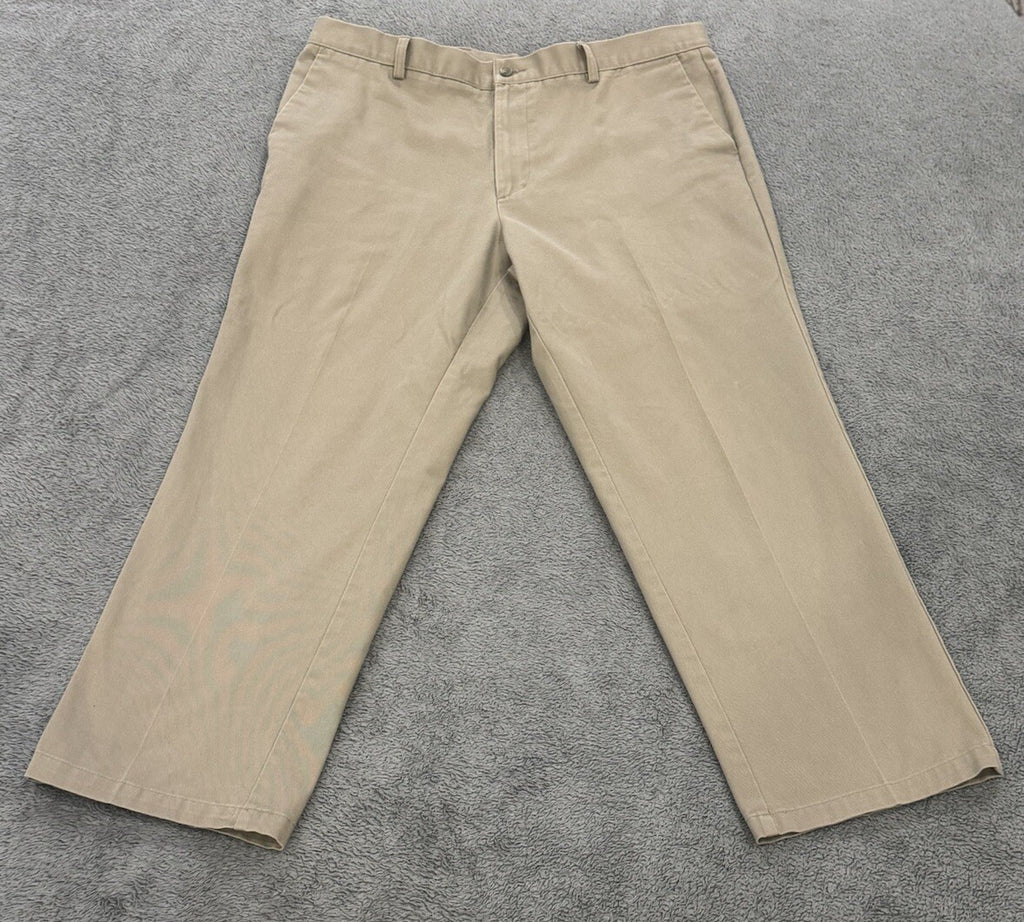 Dockers Men’s Size 38x29 Classic Fit Beige Pants W/Pockets, Zipper, & Button