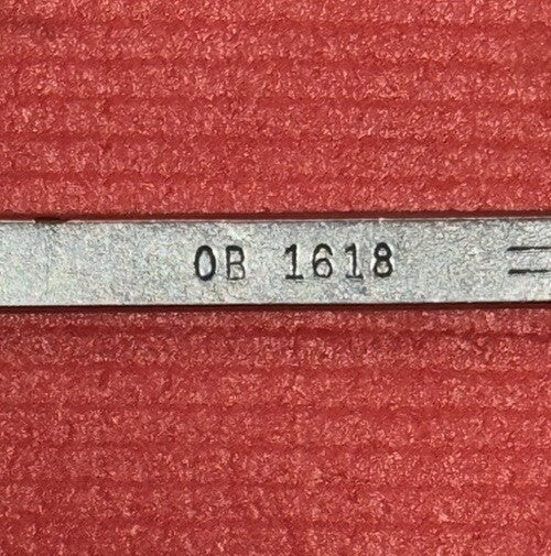 MAC Tools Sabina Ohio, OB1618, 1/2" x 9/16" Flare Nut / Line Wrench, 6 Point USA