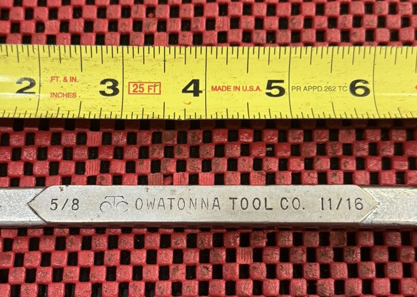 OTC Owatonna Tool Co. 5/8-11/16 Line Wrench CS2022 Made In USA🇺🇲 M6