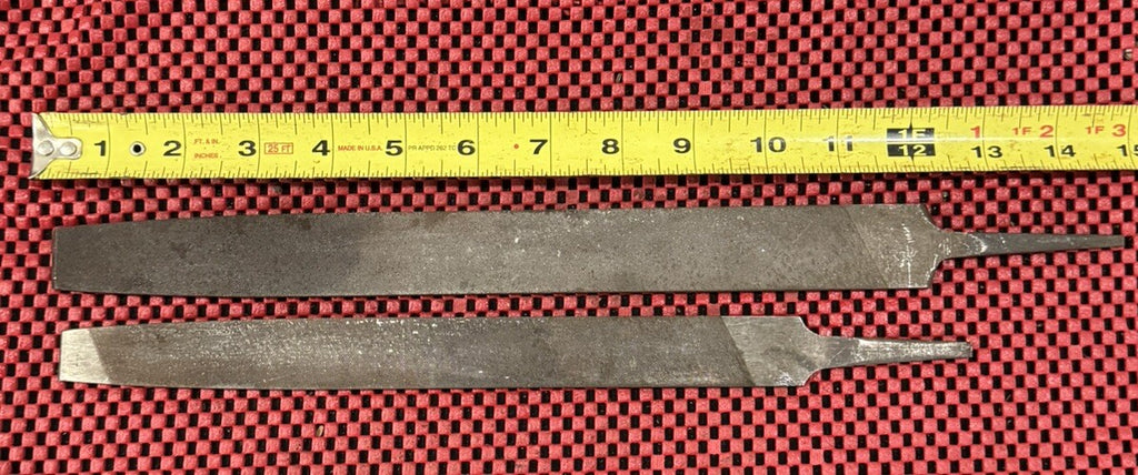 Vintage JK Sunflower Bastard File 2 Pc Set  Smooth,2nd Cut 10”,12”-Made In India