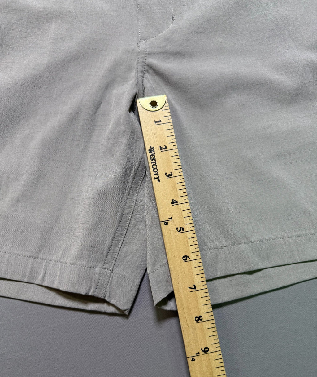 NWT Billabong Hybrid Golf Short Men's Size 30 Light Grey Stretch Performance 18"