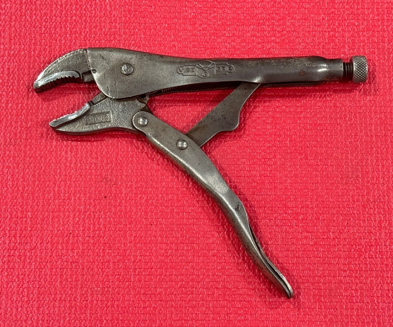 Vintage ViseGrip Petersen Dewitt 10WR, 9" Locking Pliers Made in USA