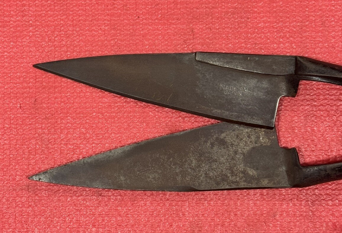 Vintage Garden Shears Pruners Clippers Sheep Hair Trimming Antique Japan- Rare