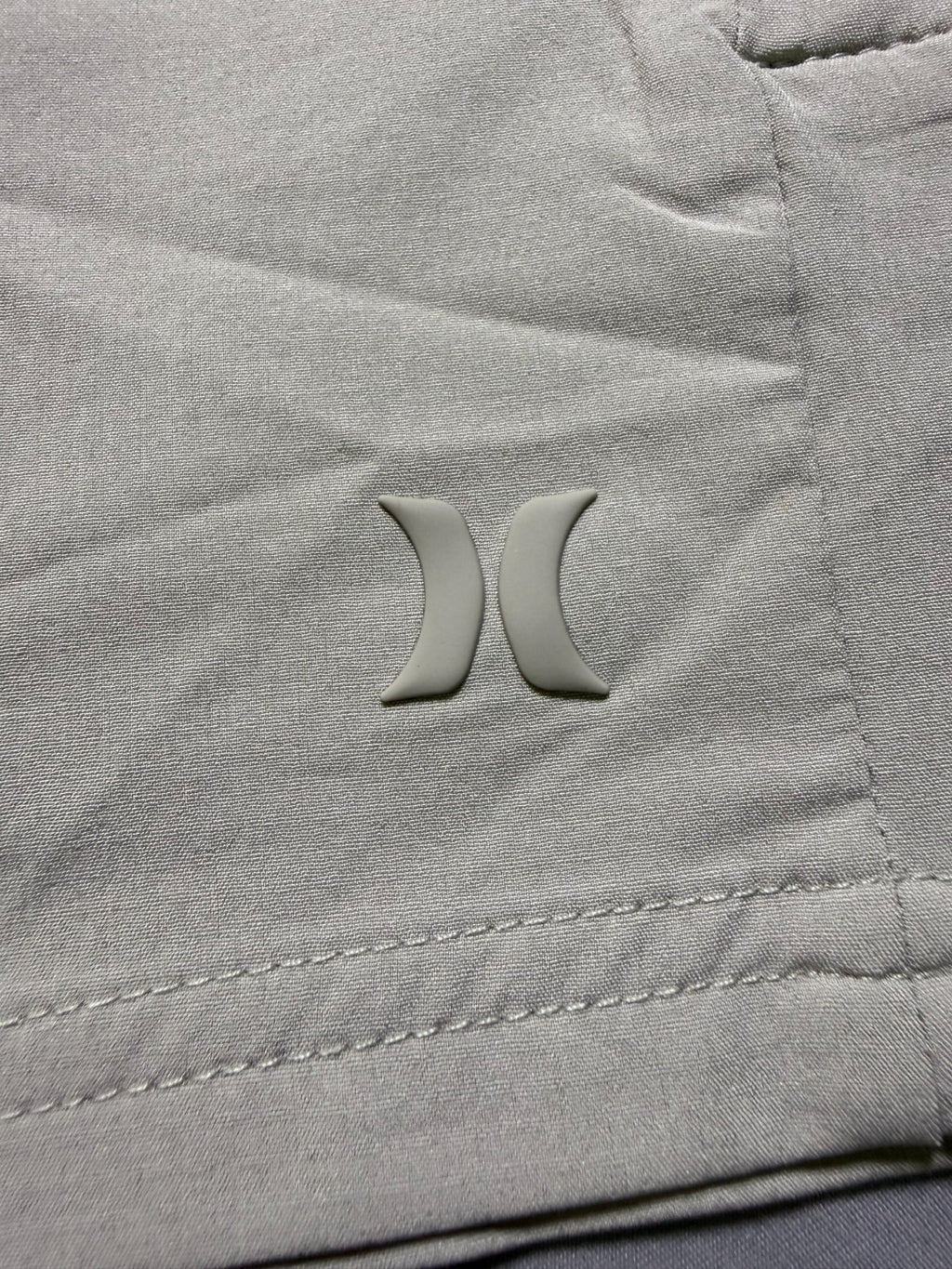 NWT Hurley All Day Hybrid Short Men's Size 38 Light Grey 4-Way Stretch Comfort
