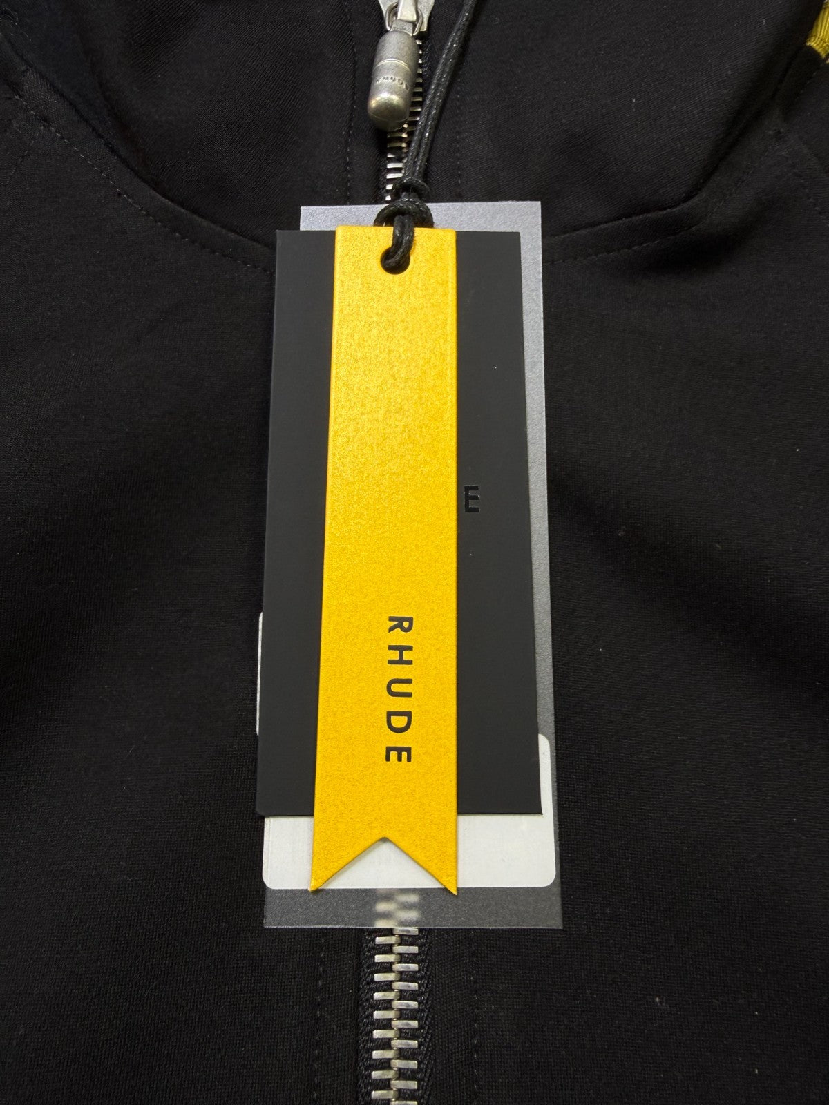 NWT Rhude Traxedo Jacket Men's 2XL Black Striped Long Sleeve Full Zip Outdoor