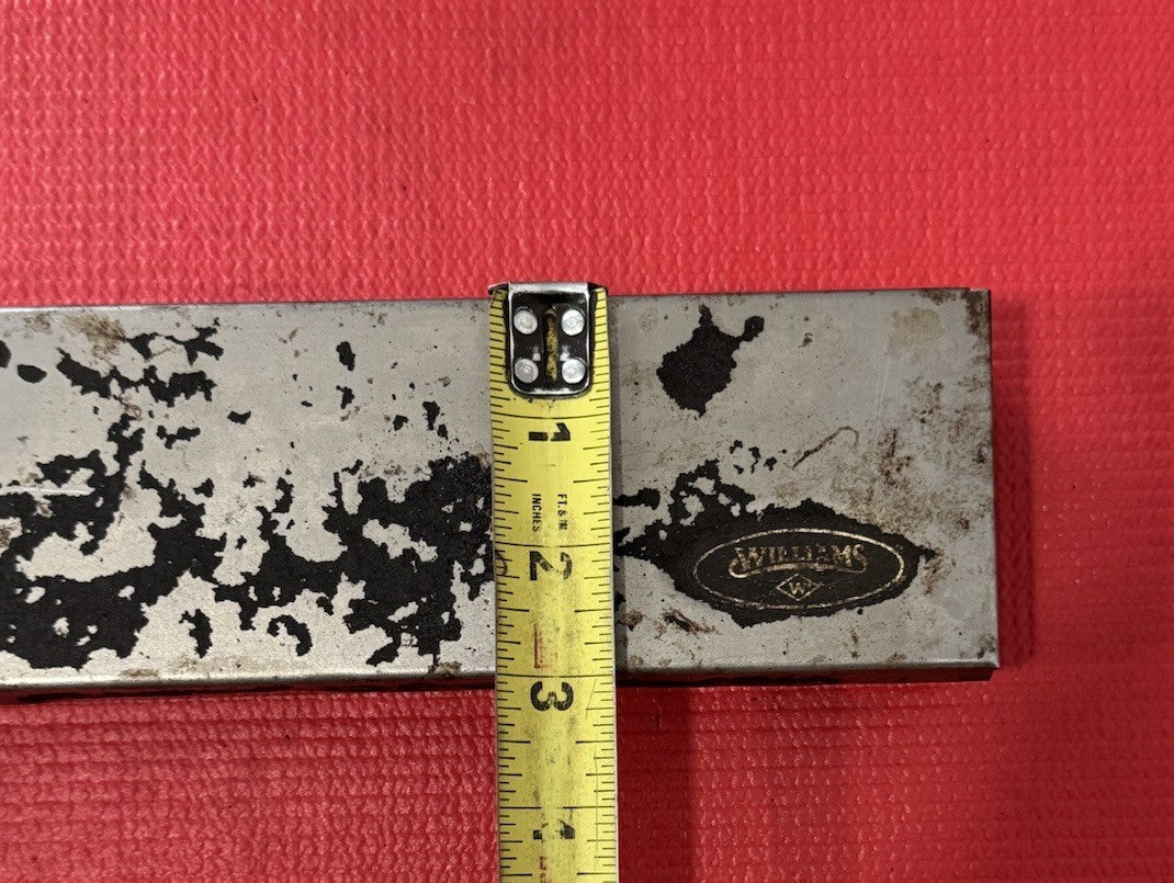 Vintage Williams Tools Metal Case Tool Box MC-2A Made In USA