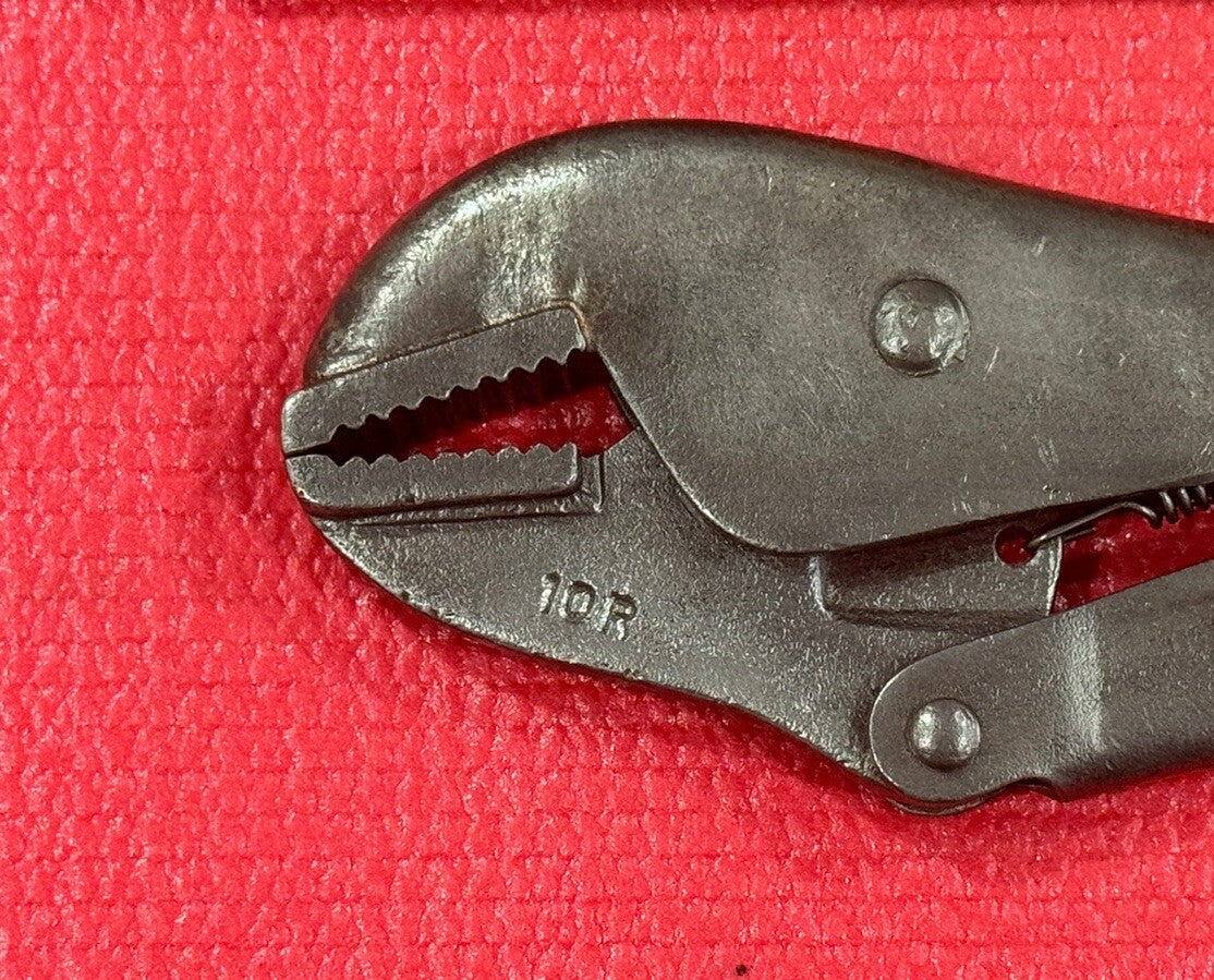 Vintage ViseGrip Petersen Dewitt 10R, Locking Pliers Made in USA