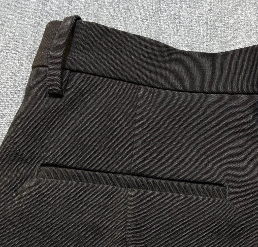 NEW Off-White Seasonal Pants Black Buckle Dry Wool Slim Men's Size 52   $1317.00
