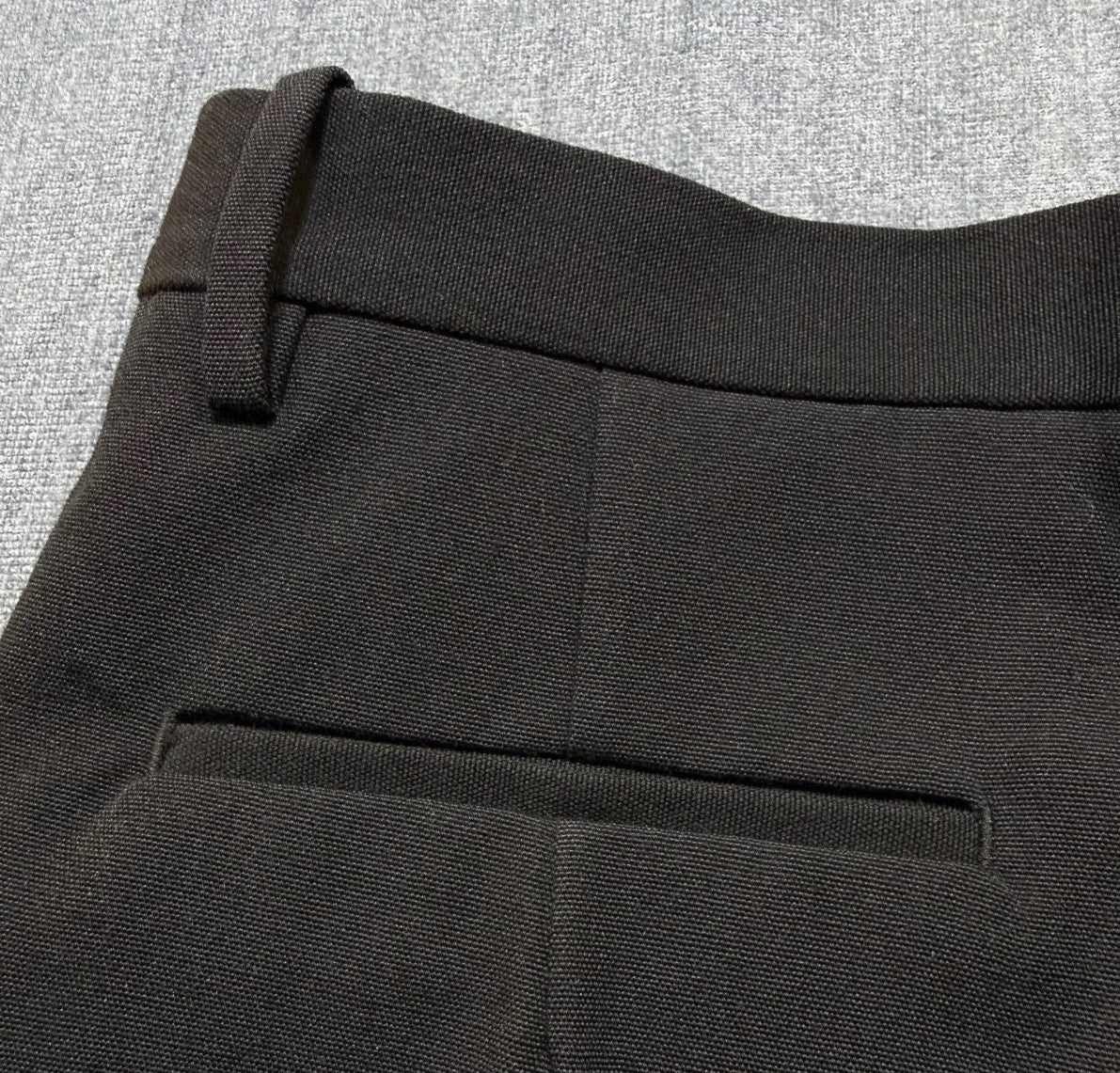 NEW Off-White Seasonal Pants Black Buckle Dry Wool Slim Men's Size 52   $1317.00