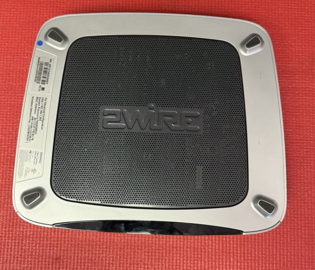 2Wire Gateway 3800HGV Internet Modem 4-Port Wireless Router-AT&T Universe