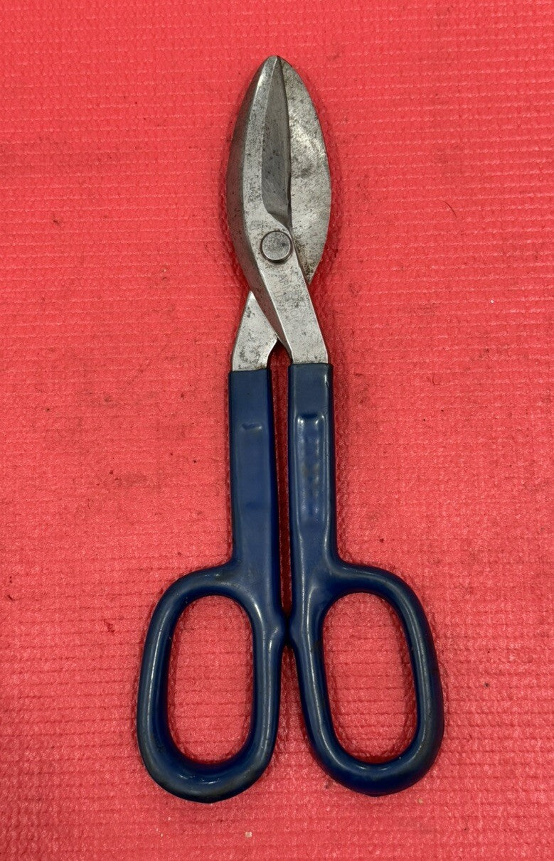 Vintage RARE Armstrong Tools 68-273 Tinner Snips 10" Cushioned Grip Made in USA
