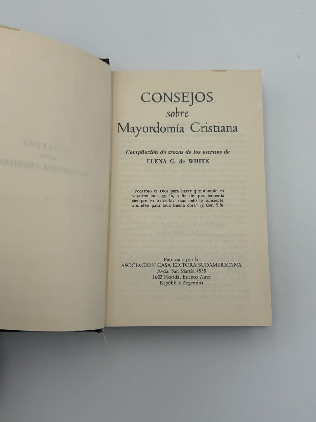 Consejos Sobre Mayordomia Cristiana Por Elena G De White Adventista