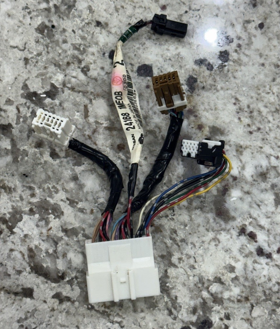 2011 - 2019 Infiniti Under Center Console Wiring Harness-Sub Jumper 24168 1ME0B