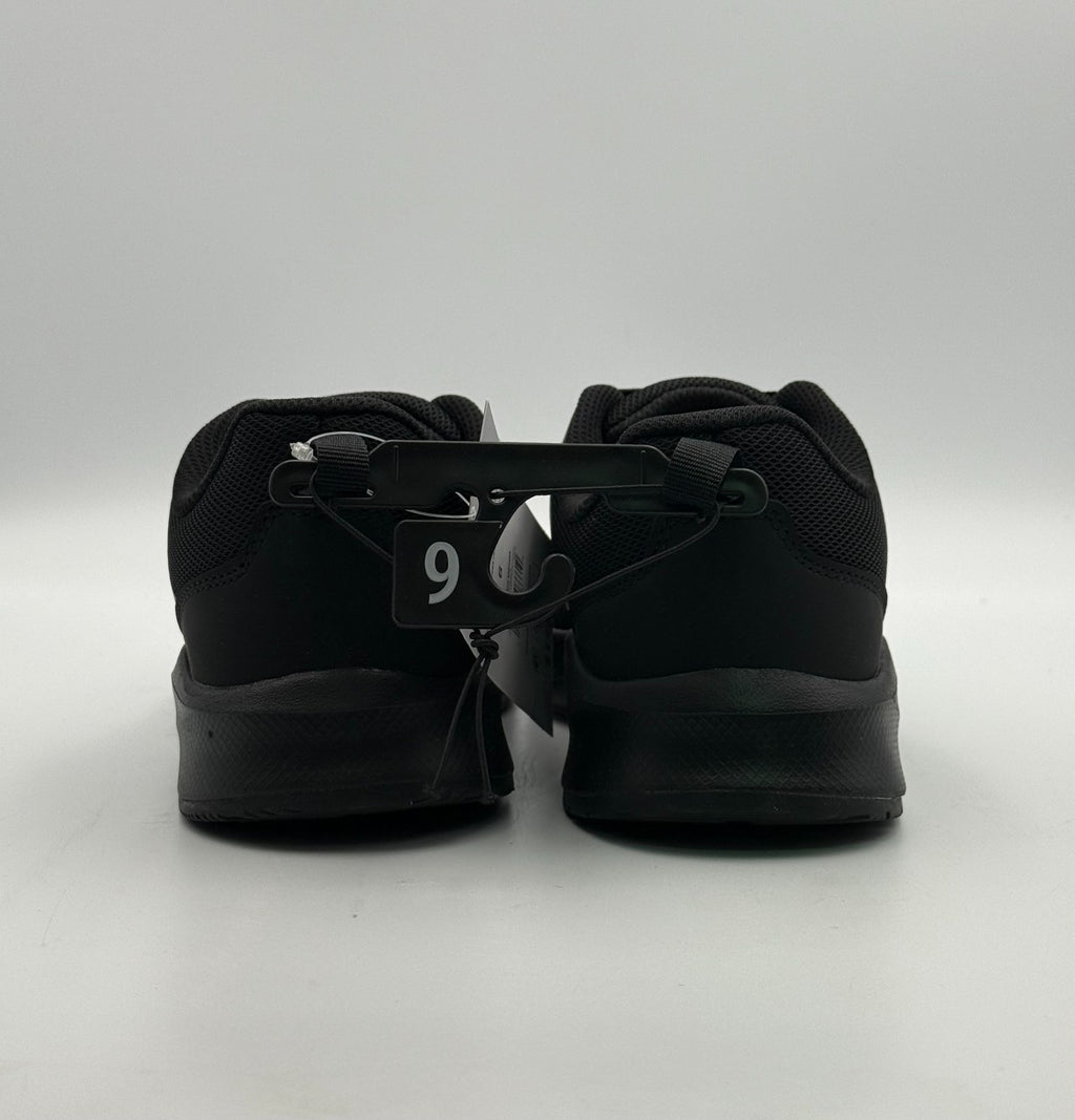 New Athletic Works Sneakers Women's 6 Black Mesh Lace Up Low Top Running Shoes