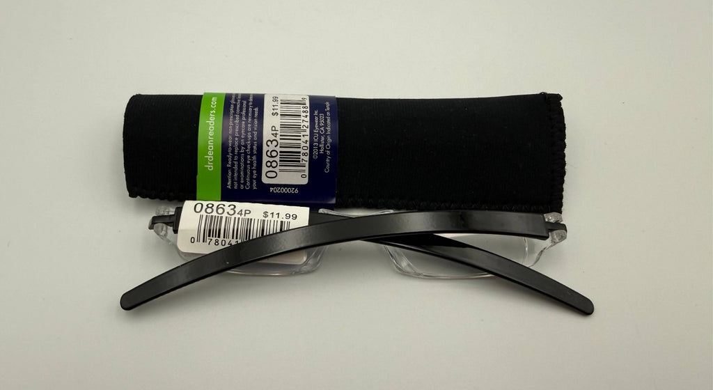 ICU Eyewear Dr. Dean Edell Slim Vision Reading Glasses +2.00 Magnification
