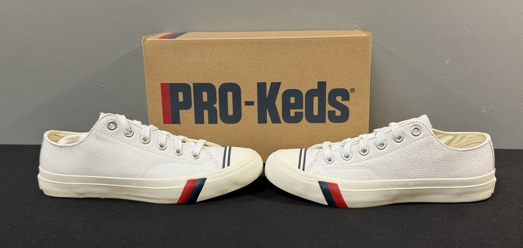 Pro-Keds Royal Lo Lace Up Men's Size 11 (M) White Leather Shoes Sneaker NWB
