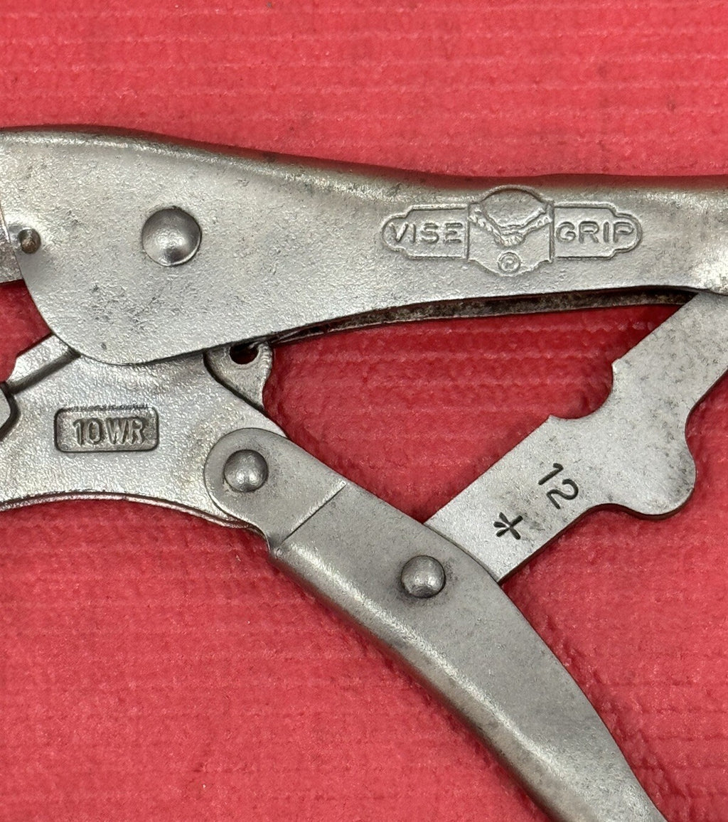 10WR Vise-Grip Locking Pliers MADE IN U.S..SINCE 1924 THE ORIGINAL  STAMP ON IT