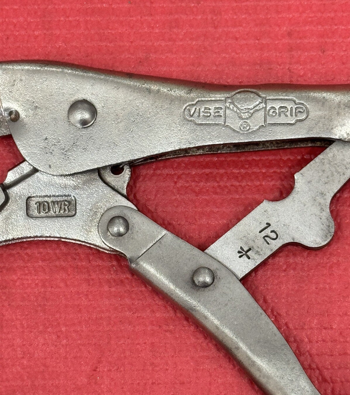 10WR Vise-Grip Locking Pliers MADE IN U.S..SINCE 1924 THE ORIGINAL  STAMP ON IT