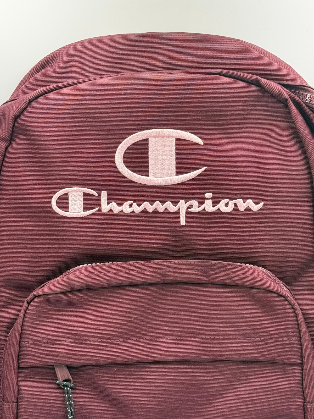 NWT Champion Estate Backpack Burgundy Maroon Pink Fits 17" Laptop School Bag