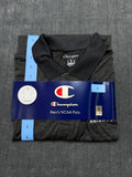 NWT Champion UCF Nights NCAA Polo Shirt Men's Large Black Short Sleeves Pullover