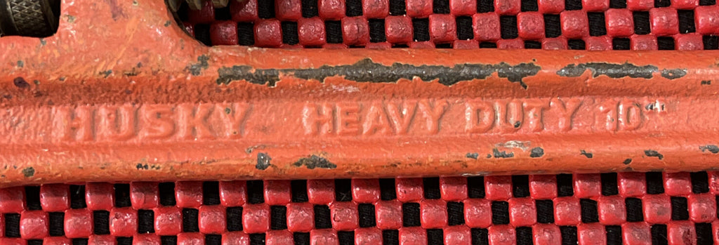 HUSKY Tools Heavy Duty 10"Long  PIPE WRENCH 250MM  M7