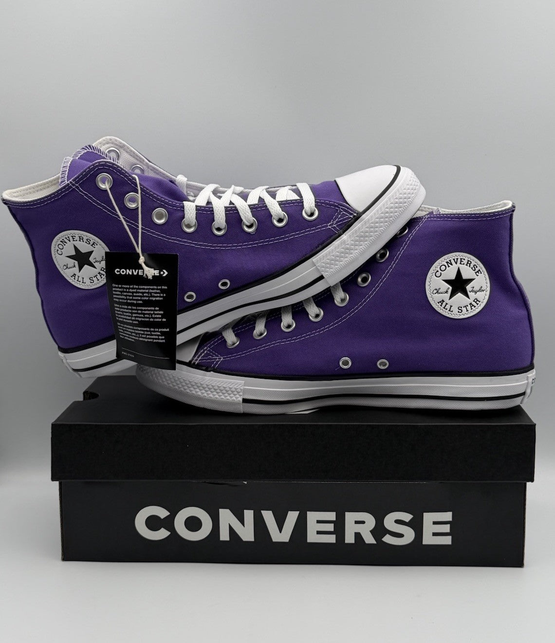 Converse Chuck Taylor All-Star HighTop Sneakers Electric Purple | CHOOSE SIZE!