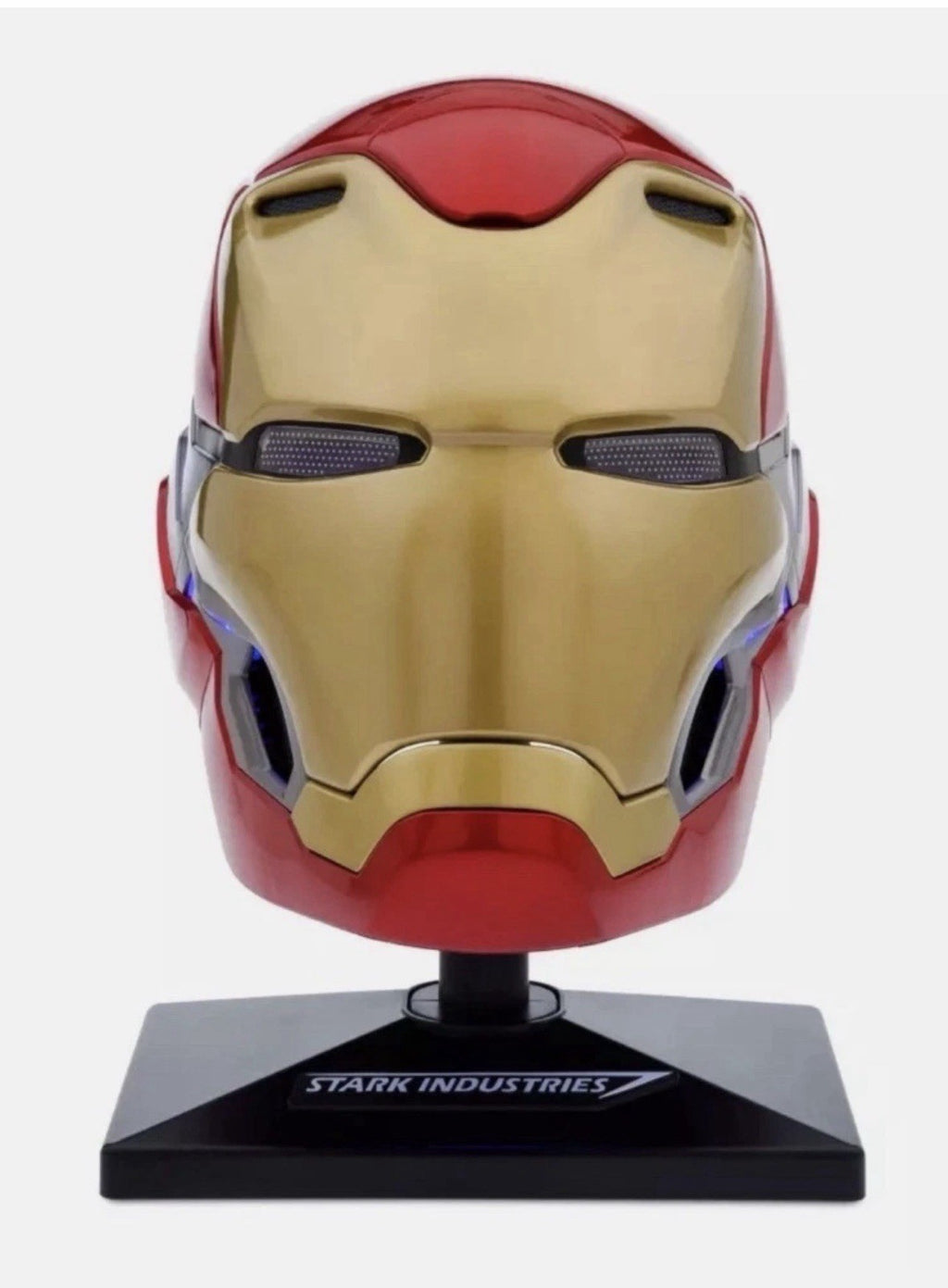 Disney Parks Marvel Iron Man Helmet Auto Open Mask LightsSounds New Sealed