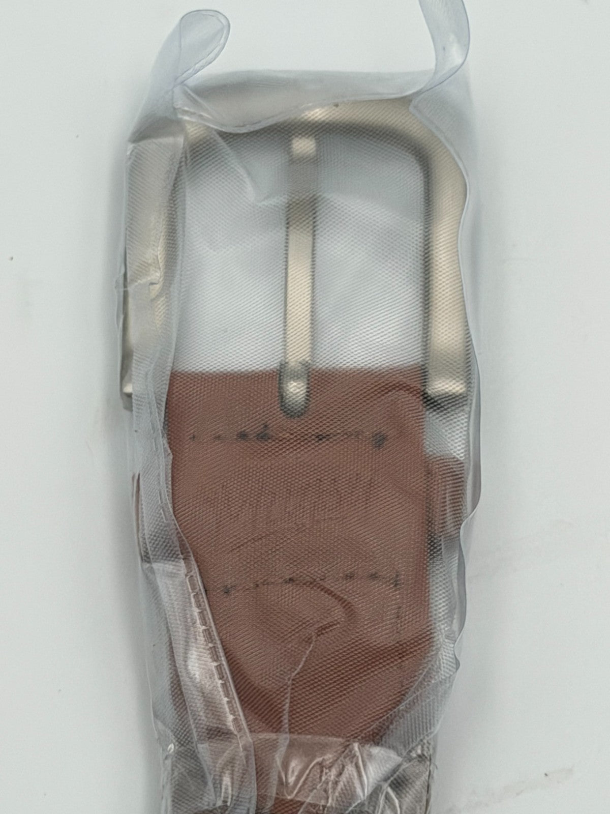NWT Mugsy Stretch Belt Men's Brown Comfortable Elastic Woven Casual - One Size