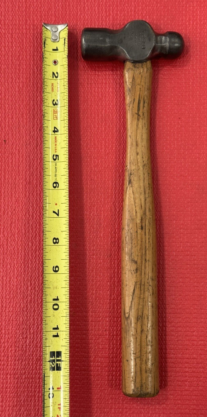 Vintage Easco Tools No. 81 712/04 112 Ball Peen Hammer 12 oz Made In USA Rare