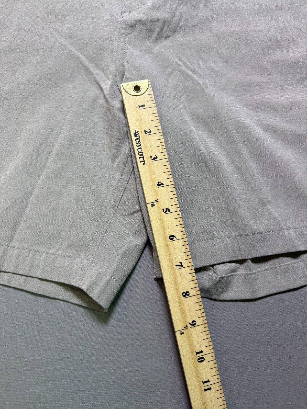 NWT Billabong Hybrid Golf Short Men's 40 Light Grey Stretch Performance 18" In