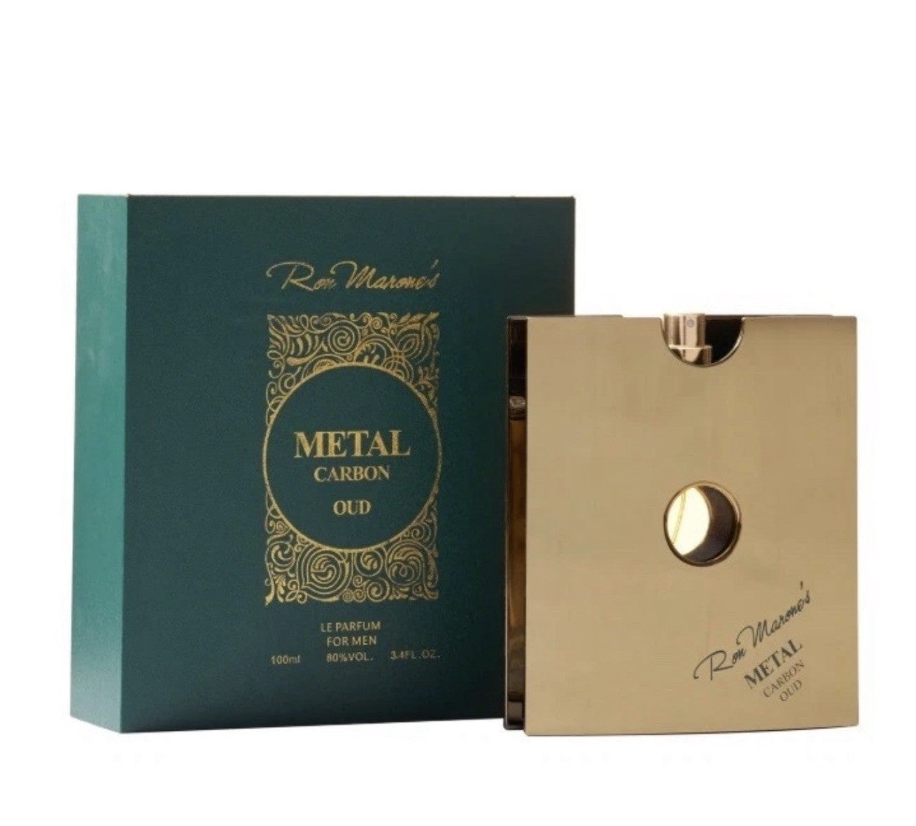 Men RON MARONE'S METAL CARBON OUD 3.4 OZ LE PARFUM BRAND NEW SEALED