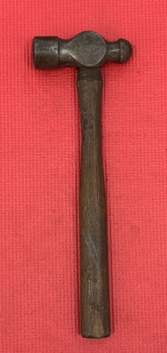Vintage Stanley No.312B ~ 24 Oz Ball Peen Hammer W/Og Handle Made In USA