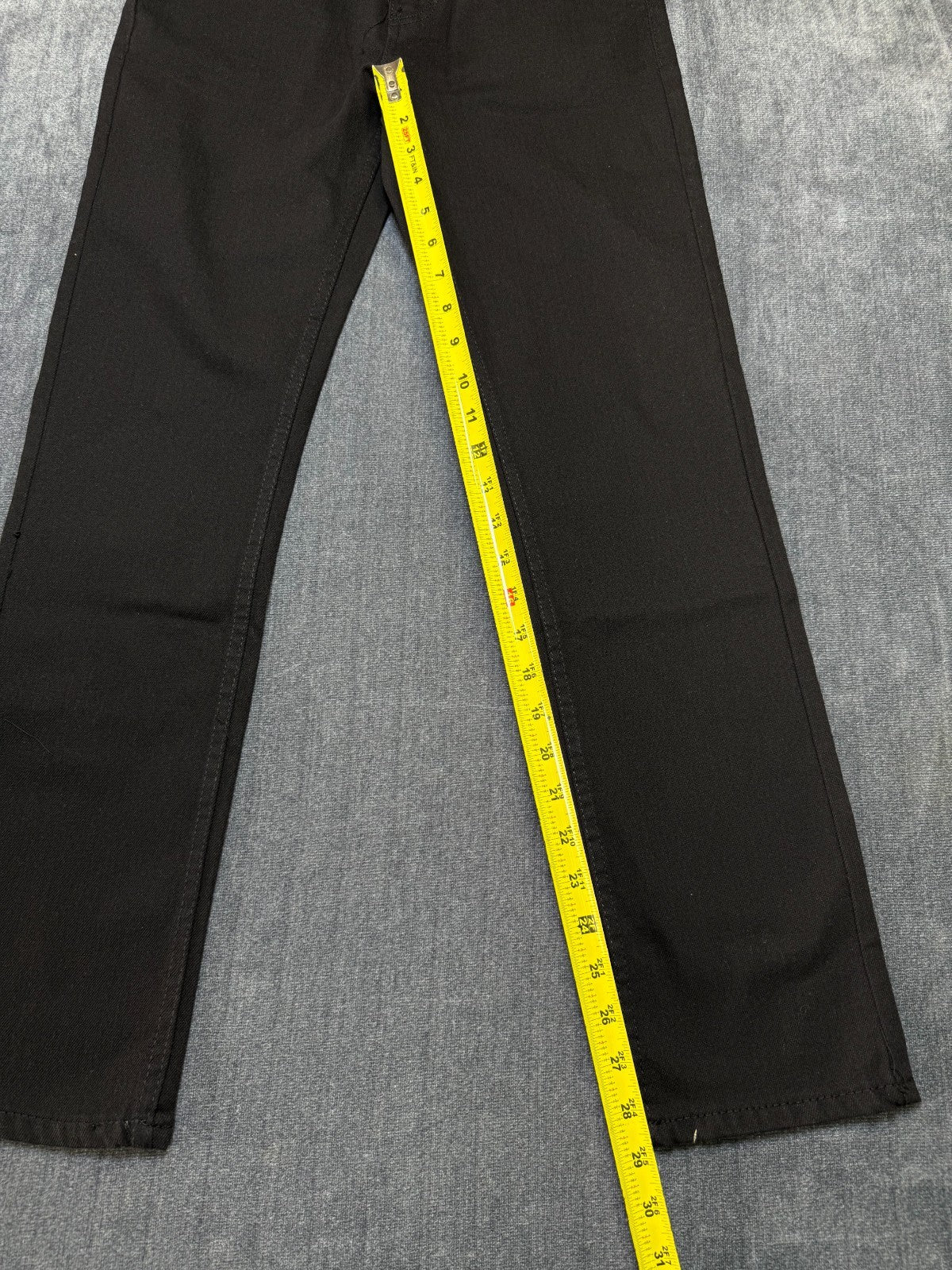 NWT Levi's 511 Performance Slim Fit Jeans Women's 14 Black Dark Wash 5-Pockets