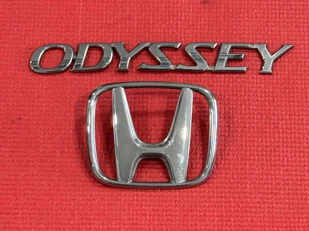 2005-2010 Honda Odyssey Tailgate Emblem Set Lift Gate Logo Badge OEM GENUINE