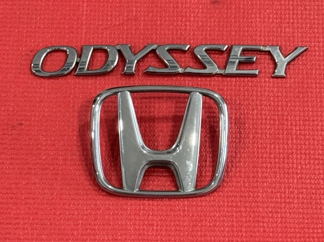 2005-2010 Honda Odyssey Tailgate Emblem Set Lift Gate Logo Badge OEM GENUINE