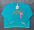 NWT NFL Miami Dolphins Pullover Sweatshirt Women's XL Blue Long Sleeve Sports