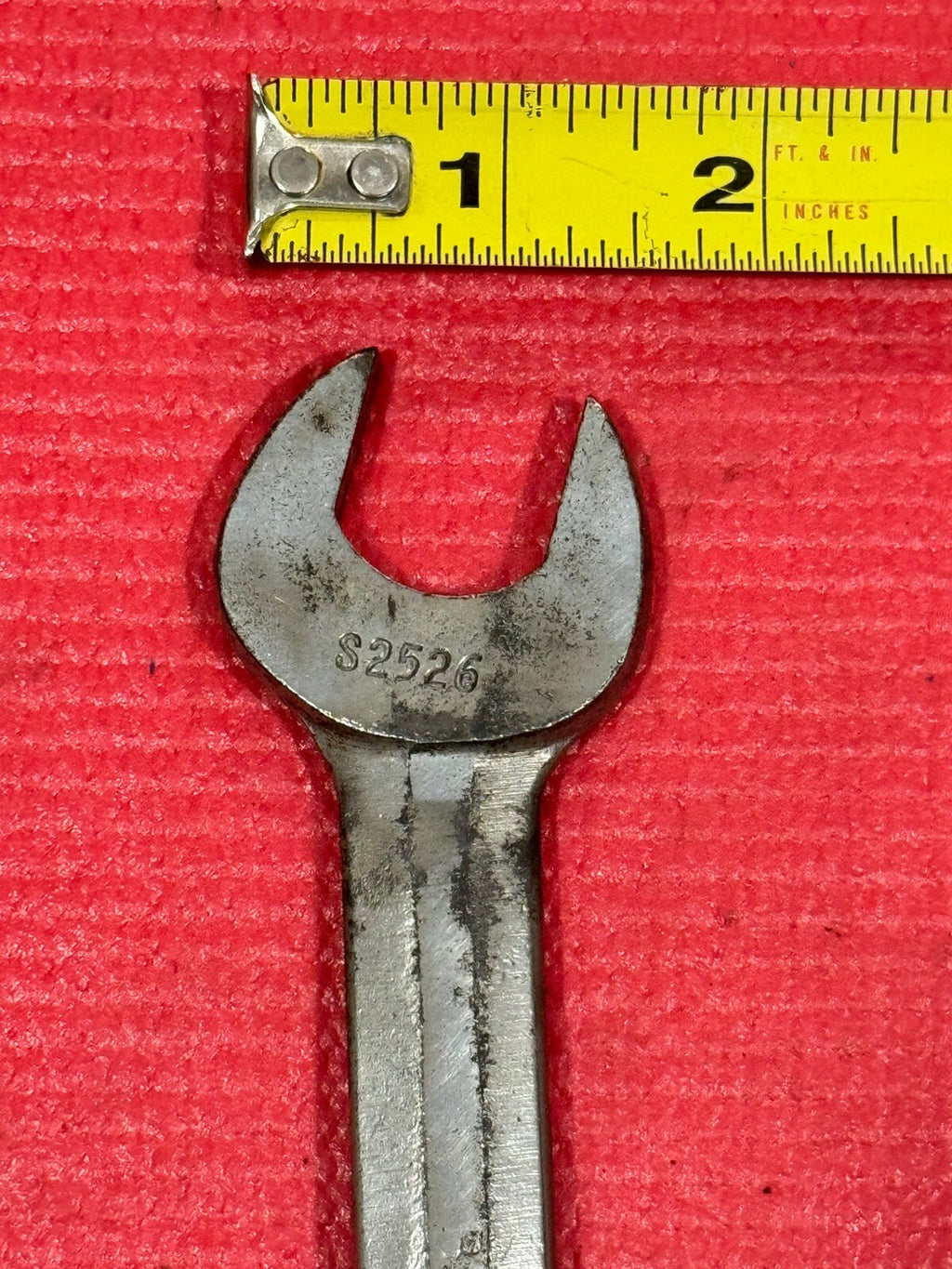 Vintage Blue-Point Supreme S2526 13/16" X 25/32" Open End Wrench Made in USA